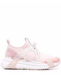 Moncler - Lunarove Chunky Low-Top Sneakers, Brand Size 39 Us - Lyst