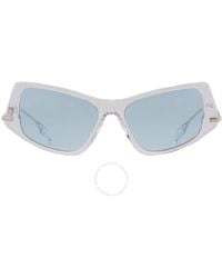 Burberry - Light Azure Irregular Sunglasses Be4408 302480 52 - Lyst