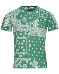 Polo Ralph Lauren - Bandanna Cotton Jersey T-Shirt - Lyst