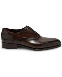 Ferragamo - Gancini Leather Oxford Shoes - Lyst