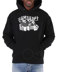 DOMREBEL - Cotton Jersey Hooded Sweatshirt - Lyst