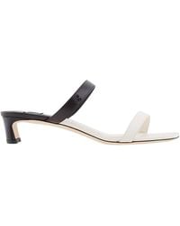 Jimmy Choo - Kyda 35 Nappa Leather Sandals, Brand Size 37 Us - Lyst