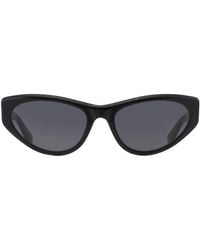 Moschino - Grey Cat Eye Sunglasses Mos077/s 0807/ir 56 - Lyst