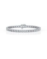 Brilliant Diamond - 3 Cttw Round Lab Grown Diamond Tennis Bracelet - Lyst