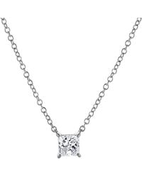 Brilliant Diamond - 14Kt 0.55 Carat Lab Grown Diamond Necklace For - Lyst