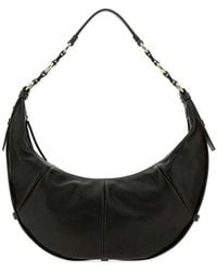 Saint Laurent - Leather Saharienne Shopping Bag Nero Borse A Mano - Lyst