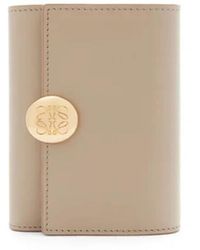 Loewe - Small Vertical Calfskin Wallet - Lyst