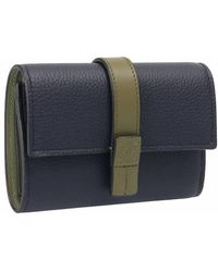 Loewe - Vertical Small Calfskin Wallet - Lyst
