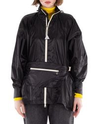 Moncler - Moy Parker Long Sleeve Jacket, Brand Size 0 - Lyst
