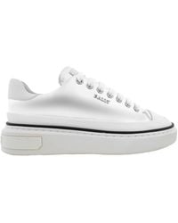Bally - Maily Mirror-Effect Low-Top Sneakers - Lyst