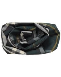 Burberry - Rose Check Pattern Clutch Bag - Lyst