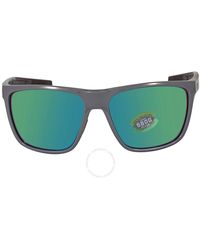 Costa Del Mar - Ferg Xl Green Mirror Polarized Glass Sunglasses 6s9012 901209 62 - Lyst