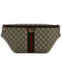 Gucci - Printed Canvas Belt Bag Oldbenacvrvna T Polyurethane Polyamide Marsupi - Lyst