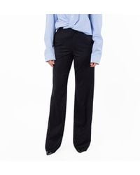 Balenciaga - Straight-Cut Tailored Pants, Brand Size 36 Us - Lyst