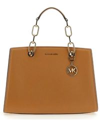 Michael Kors - Medium Cynthia Leather Satchel - Lyst