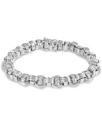 Haus of Brilliance - 14K 1/2 Cttw Diamond Knotted Byzantine Link Bracelet (H-I Color, I2-I3 Clarity) - Lyst