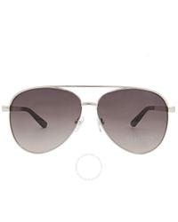 Kenneth Cole - Brown Gradient Aviator Sunglasses - Lyst