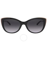 Michael Kors - South Hampton Dark Gray Gradient Cat Eye Sunglasses Mk2127u 33328g 55 - Lyst