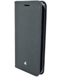 Montblanc - Extreme Flip Cover Leather Case For Samsung Galaxy S6 Edge+ Plus - Lyst