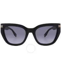 Marc Jacobs - Grey Gradient Cat Eye Sunglasses Mj 1070/s 0807/9o 53 - Lyst