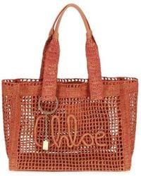 Chloé - Chlo East-West Summer Banana Tote Bag - Lyst