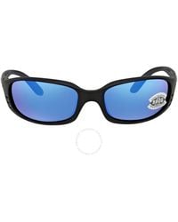 Costa Del Mar - Brine Blue Mirror Polarized Glass Sunglasses Br 11 Obmglp 59 - Lyst