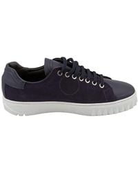 Ferragamo - Cube Leather Low-top Sneakers - Lyst