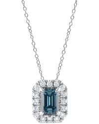 Brilliant Diamond - 14Kt 0.25 Carat Lab Grown Diamond Pendant Necklace For - Lyst