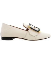 Bally - Janelle Calf Leather Slippers, Brand Size 35 Us - Lyst