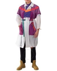 Kolor - Layered Cape Style Coat, Brand Size 1 - Lyst