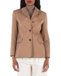 Max Mara - Donald Cotton Gabardine Jacket - Lyst