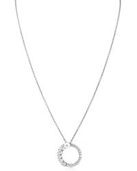 Swarovski - Matrix Pendant Rhodium Shiny - Lyst