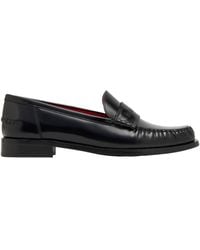 Ferragamo - Ferragamo Irina Leather Moccasins - Lyst