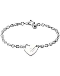 Gucci - Trademark Chain Bracelet With Charm - Lyst