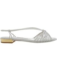 Ferragamo - Ferragamo Alexis Strappy Flat Sandals, Size 7 C - Lyst