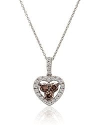 Le Vian - Ladies Chocolate Hearts Necklaces Set - Lyst