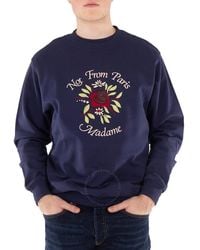 Drole de Monsieur - Slogan Fleurs Le Sweatshirt - Lyst