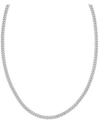 Tresorra - Sterling Vintage Miami Cuban Chain Necklace - Lyst