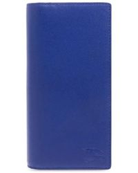 Burberry - Ekd Bi-Fold Continental Leather Wallet - Lyst