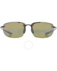 Maui Jim - Ho'okipa Universal Fit Maui Ht Wrap Sunglasses Ht407n-11 - Lyst