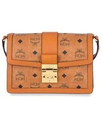 MCM - Visetos Tracy Shoulder Bag - Lyst