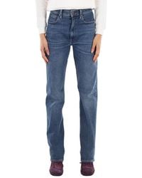 Polo Ralph Lauren - High-Rise Straight Denim Jeans, Waist - Lyst