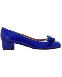 Ferragamo - Ferragamo Vara Bow Pump Shoe - Lyst