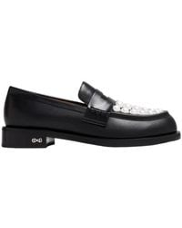 Mach & Mach - Sirene Pearl-Embellished Loafers, Brand Size 35.5 Us - Lyst