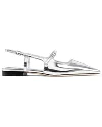 Jimmy Choo - Didi Leather Ballet Flats, Brand Size 36.5 Us - Lyst