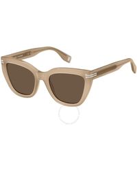 Marc Jacobs - Brown Cat Eye Sunglasses Mj 1070/s 0fwm/70 53 - Lyst