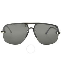 Tom Ford - Hugo Smoke Gradient Navigator Sunglasses - Lyst