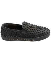Philipp Plein - Star Studs Slip-on Shoes - Lyst