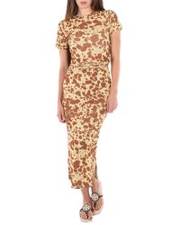 Nanushka - Tie Dye Jannet Twist-Front Dress - Lyst