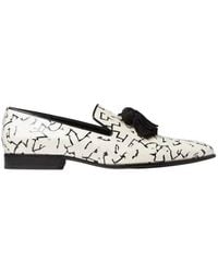 Jimmy Choo - Eric Haze Foxley Artwork Printed Loafers, Brand Size 42 Us - Lyst